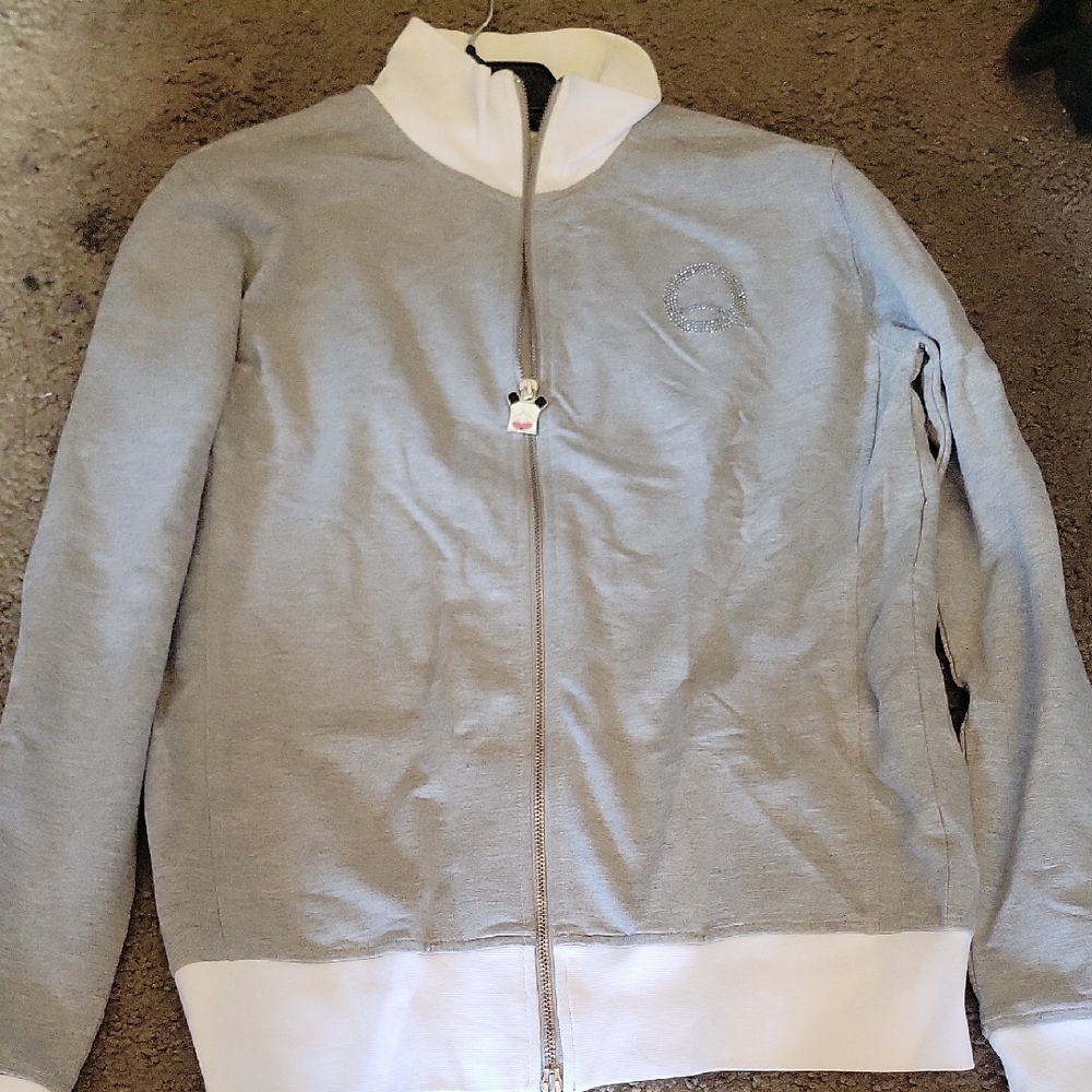 Gray Rhinestone Jacket